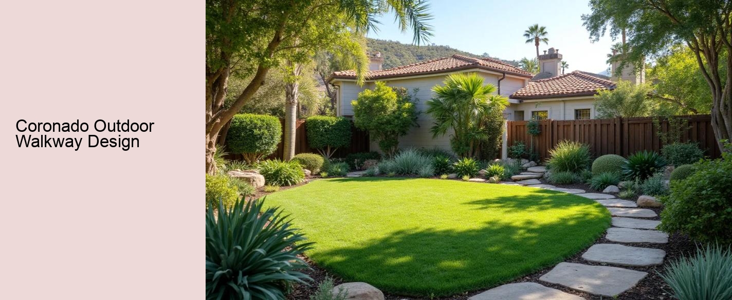 Coronado Outdoor Walkway Design