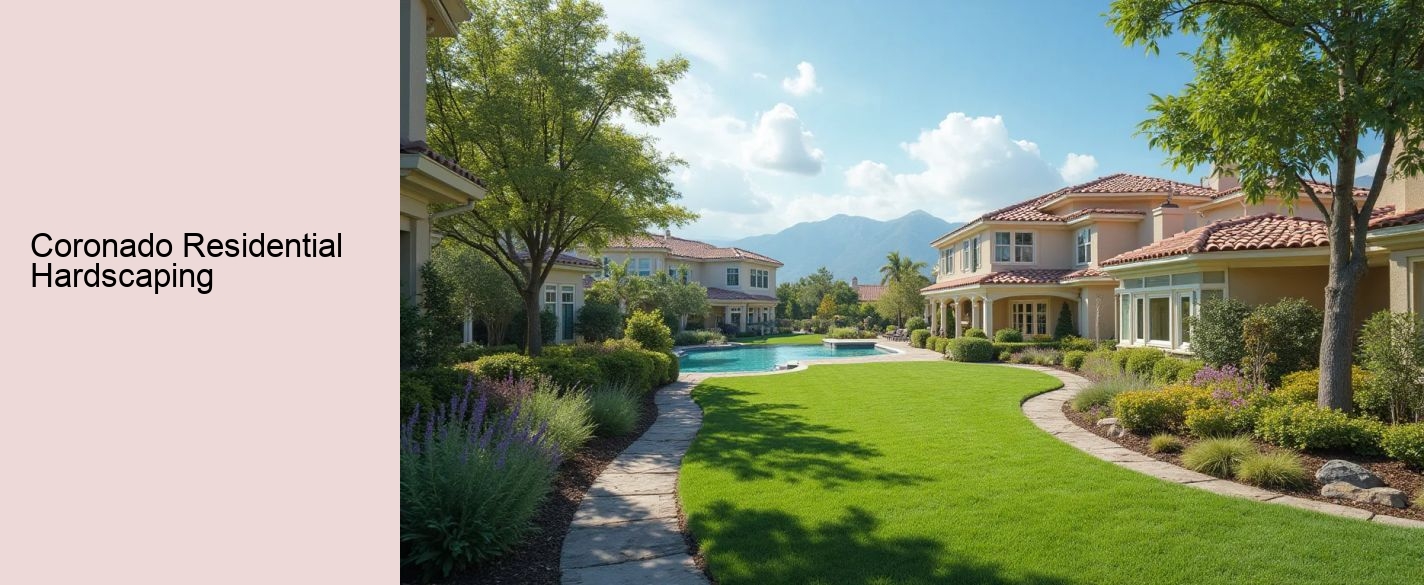 Coronado Residential Hardscaping