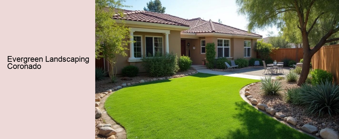 Evergreen Landscaping Coronado