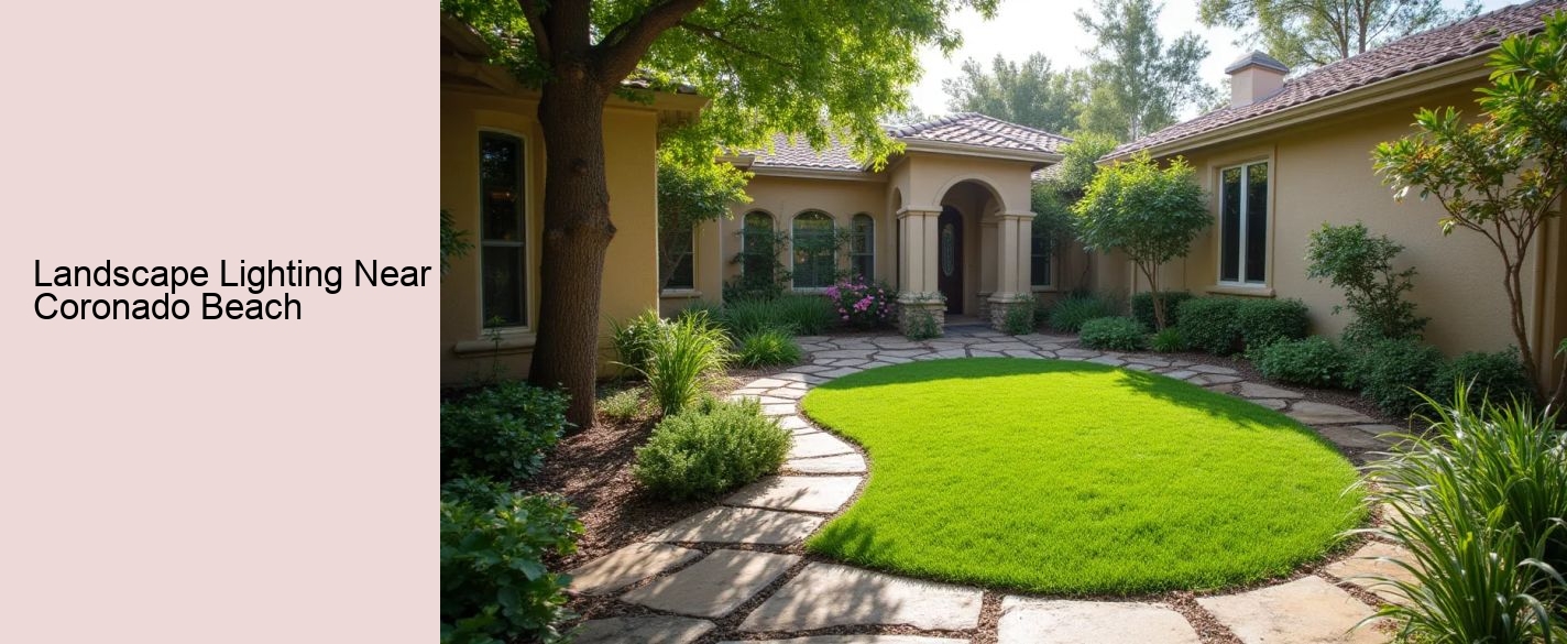 Landscape Lighting Near Coronado Beach