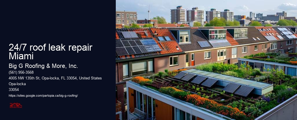 24/7 roof leak repair Miami