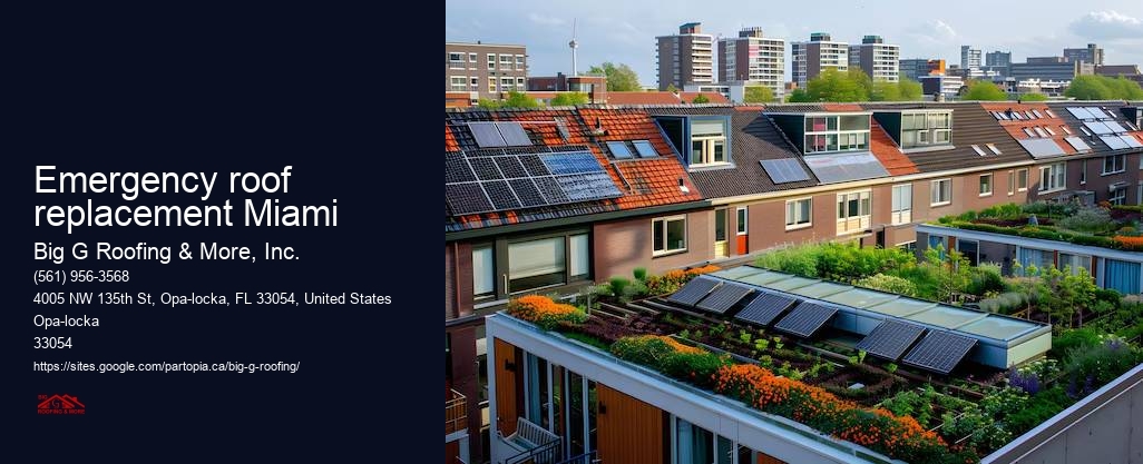 Emergency roof replacement Miami