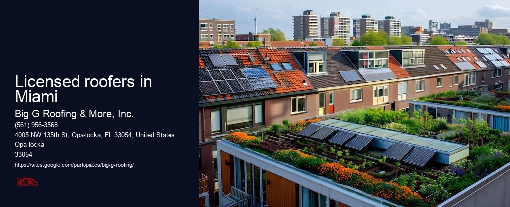 Licensed roofers in Miami