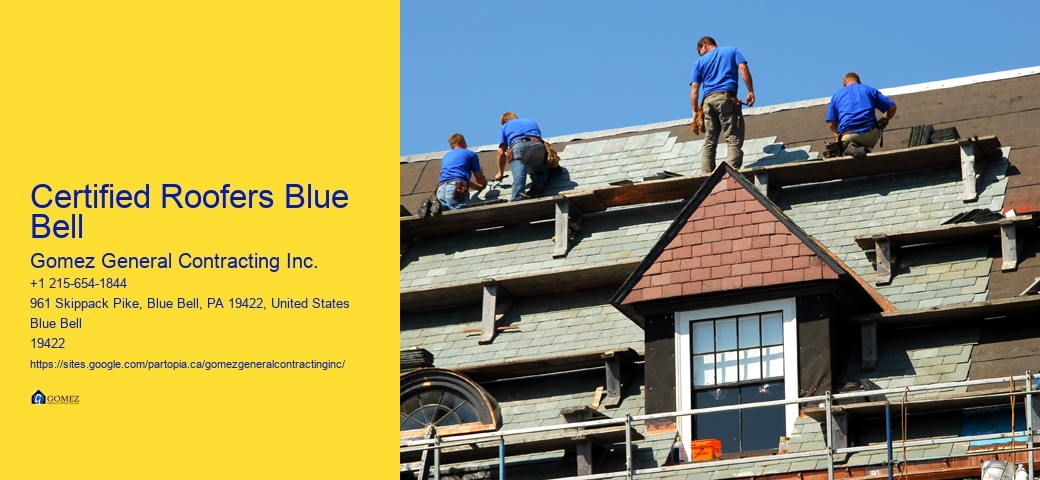 Certified Roofers Blue Bell