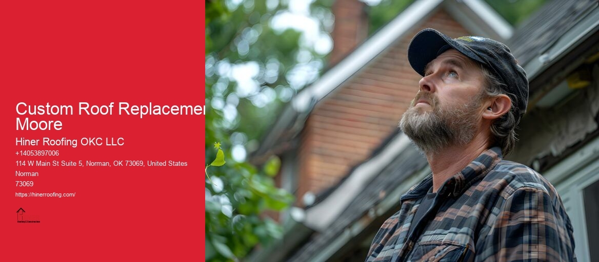 Custom Roof Replacement Moore