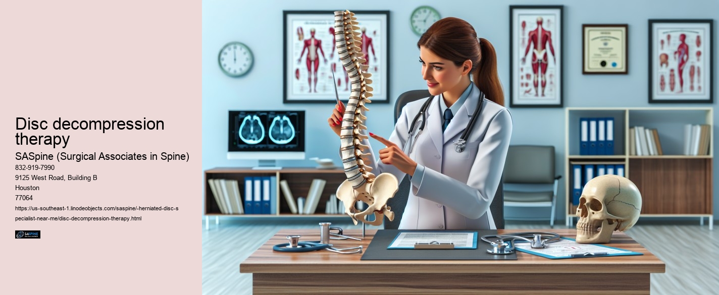 Disc decompression therapy