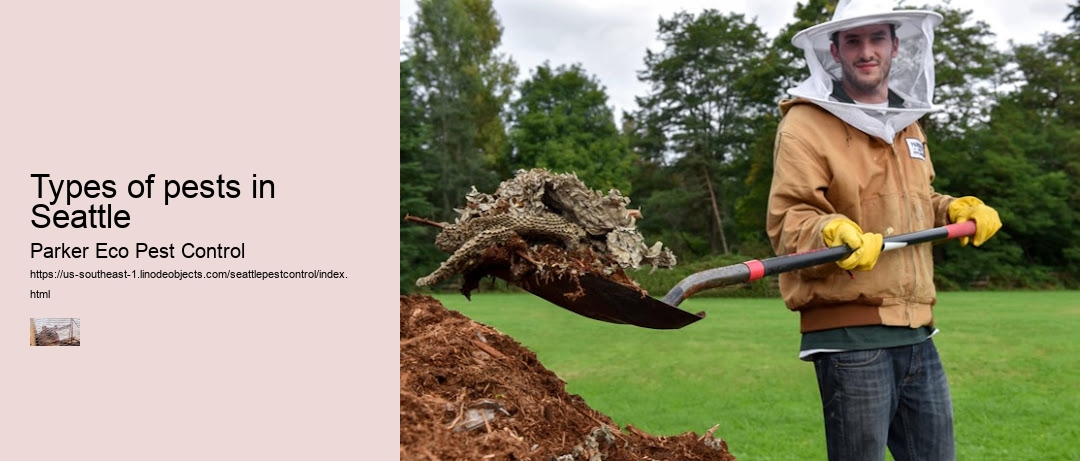 Types of pests in Seattle