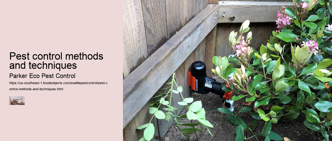 Pest control methods and techniques