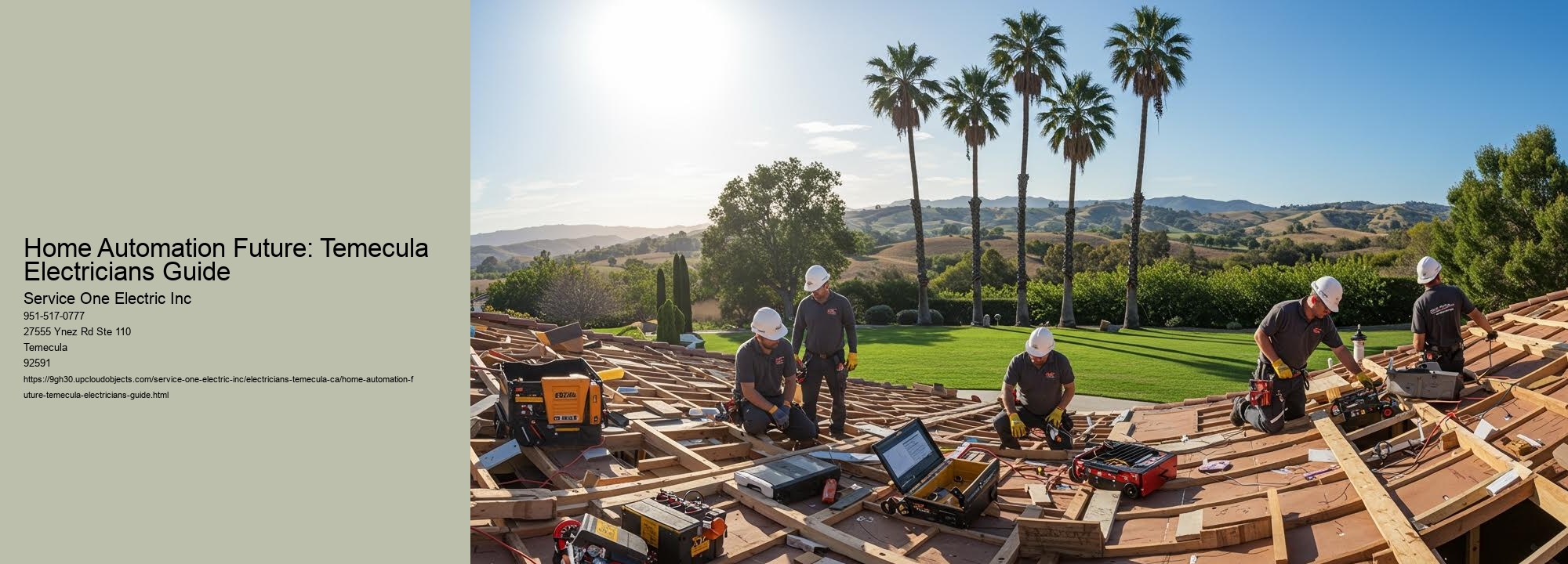 Home Automation Future: Temecula Electricians Guide