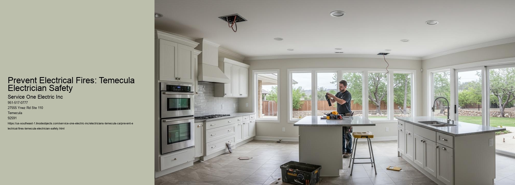 Prevent Electrical Fires: Temecula Electrician Safety