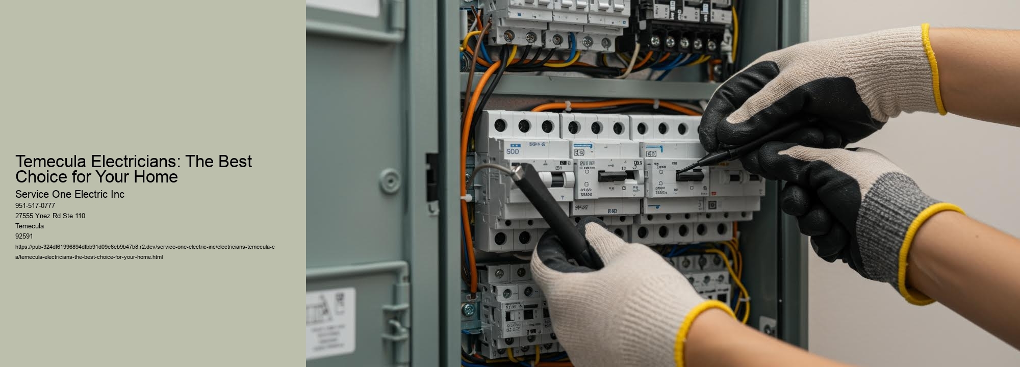 Temecula Electricians: The Best Choice for Your Home