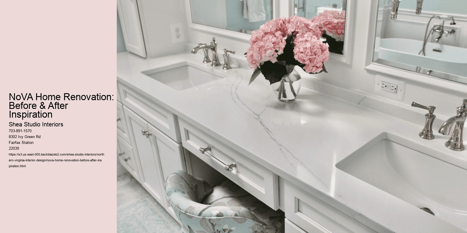 NoVA Home Renovation: Before & After Inspiration Shea Studio Interiors NoVA Home Renovation: Before & After Inspiration