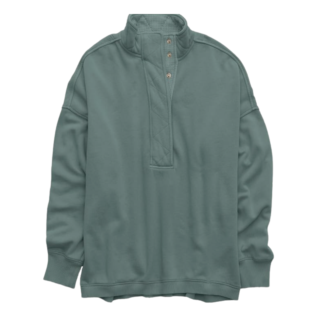 Gacaky Snap Button Pullover