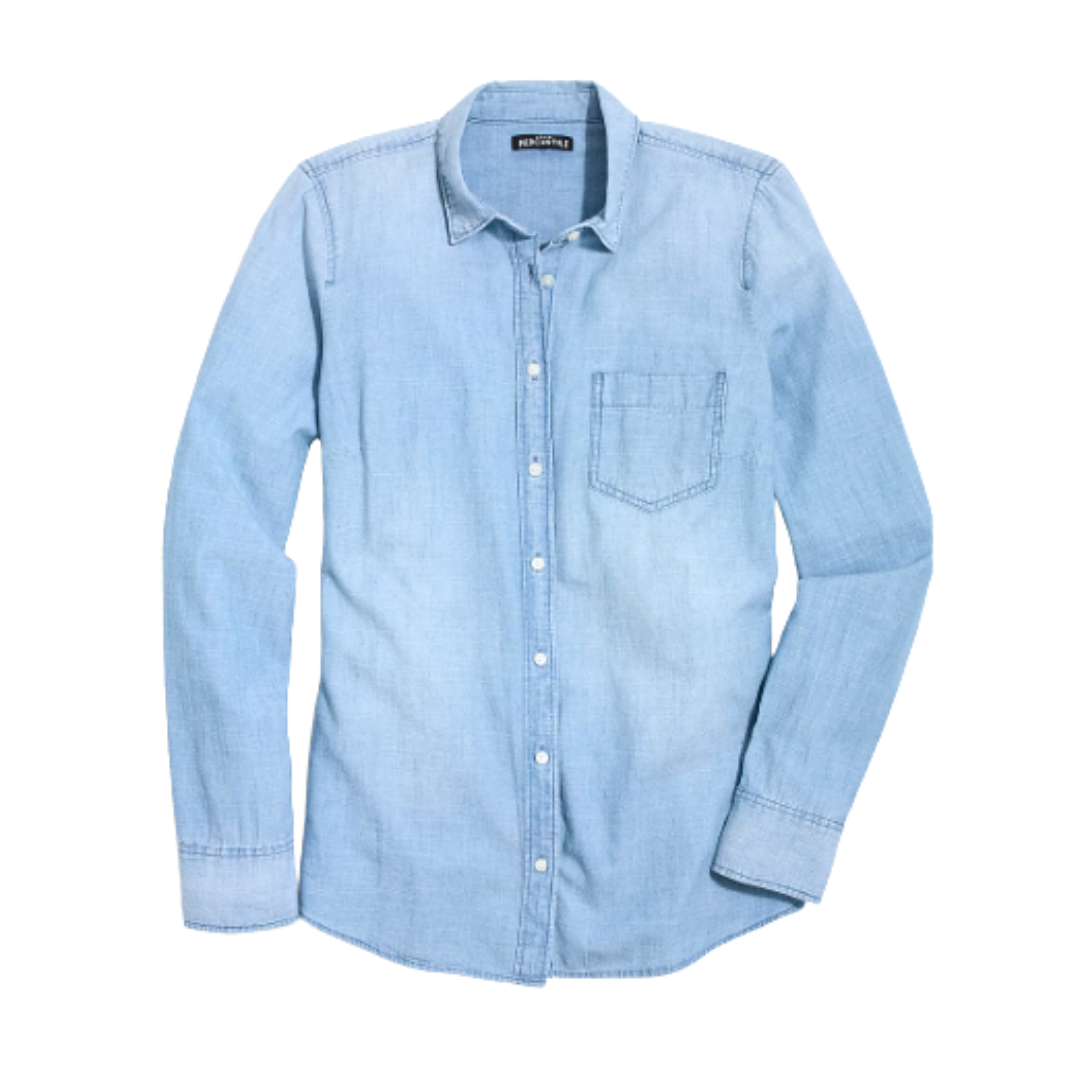 J.Crew Factory Chambray Shirt
