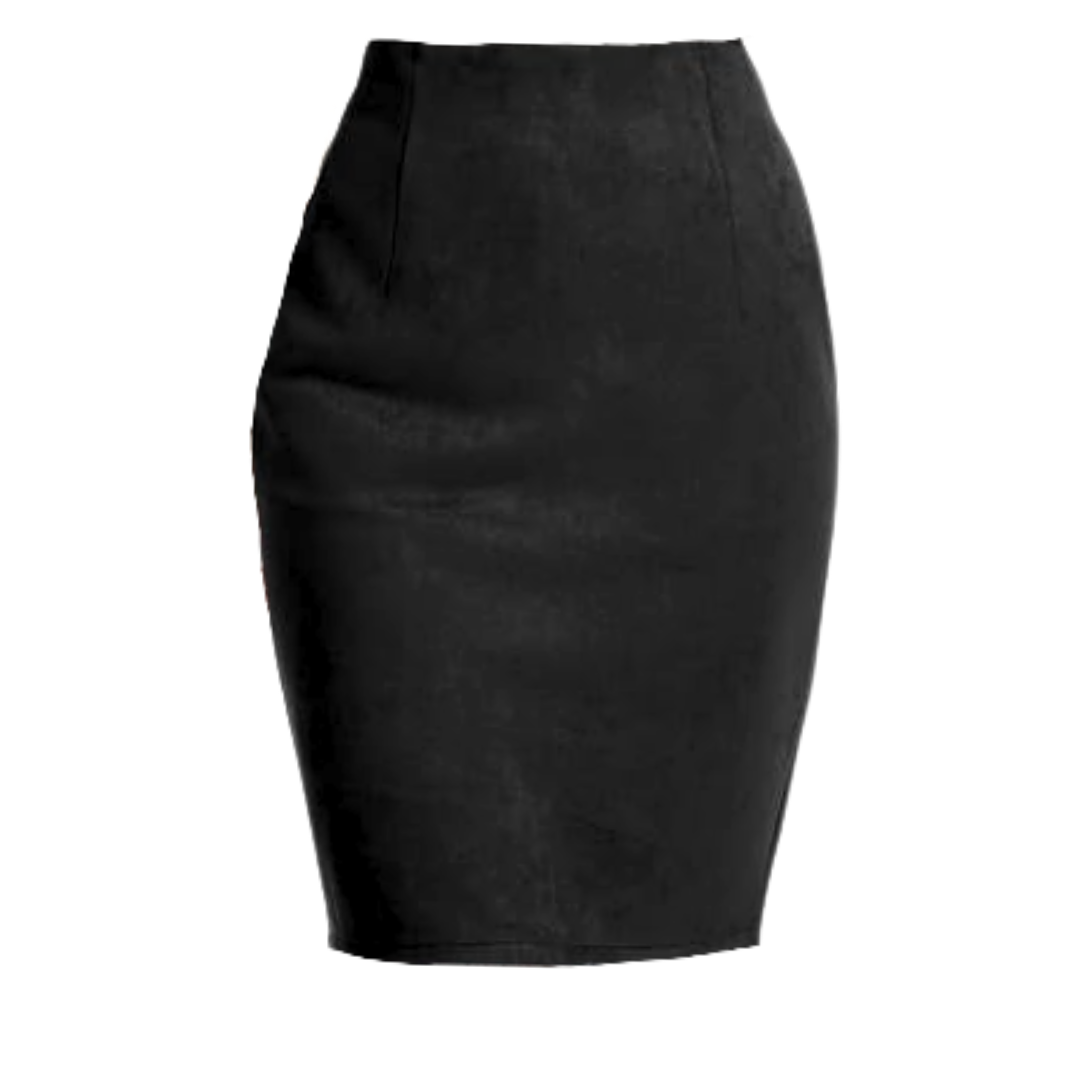 Hybrid & Co Black Pencil Skirt