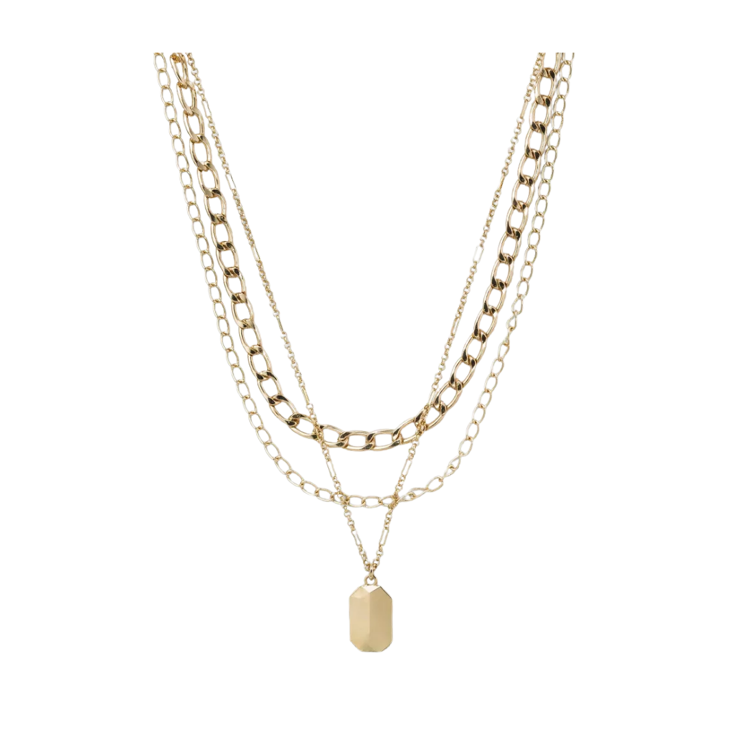 A New Day Layered Gold Necklace