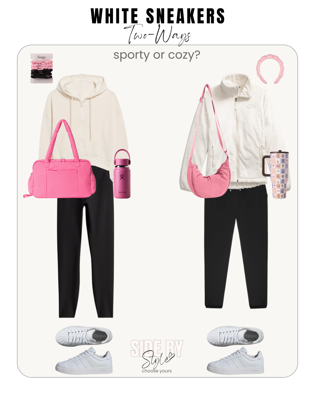 White Sneakers - Sporty or Cozy