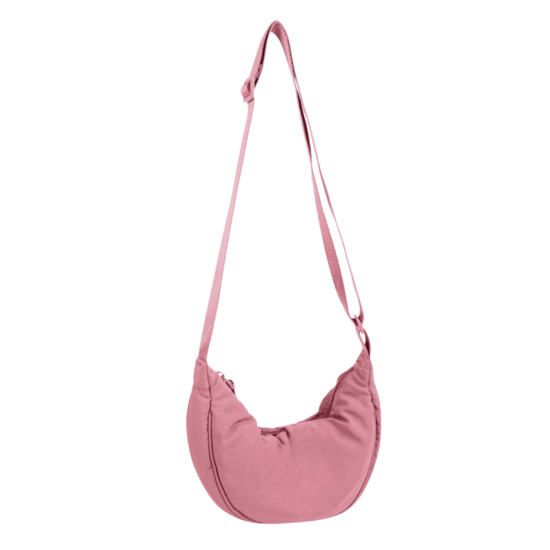 Evglow Pink Nylon Crossbody