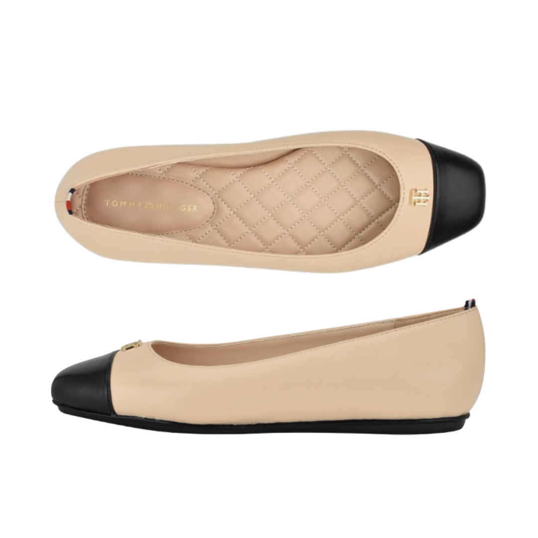 Tommy Hilfiger Cap Toe Ballet Flats