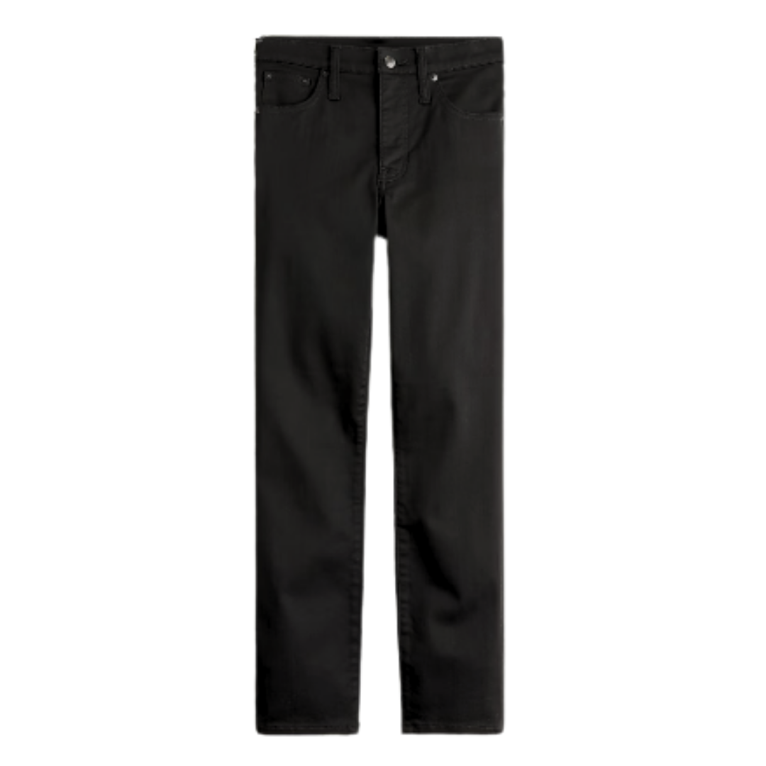 J.Crew Mid-Rise Black Jeans
