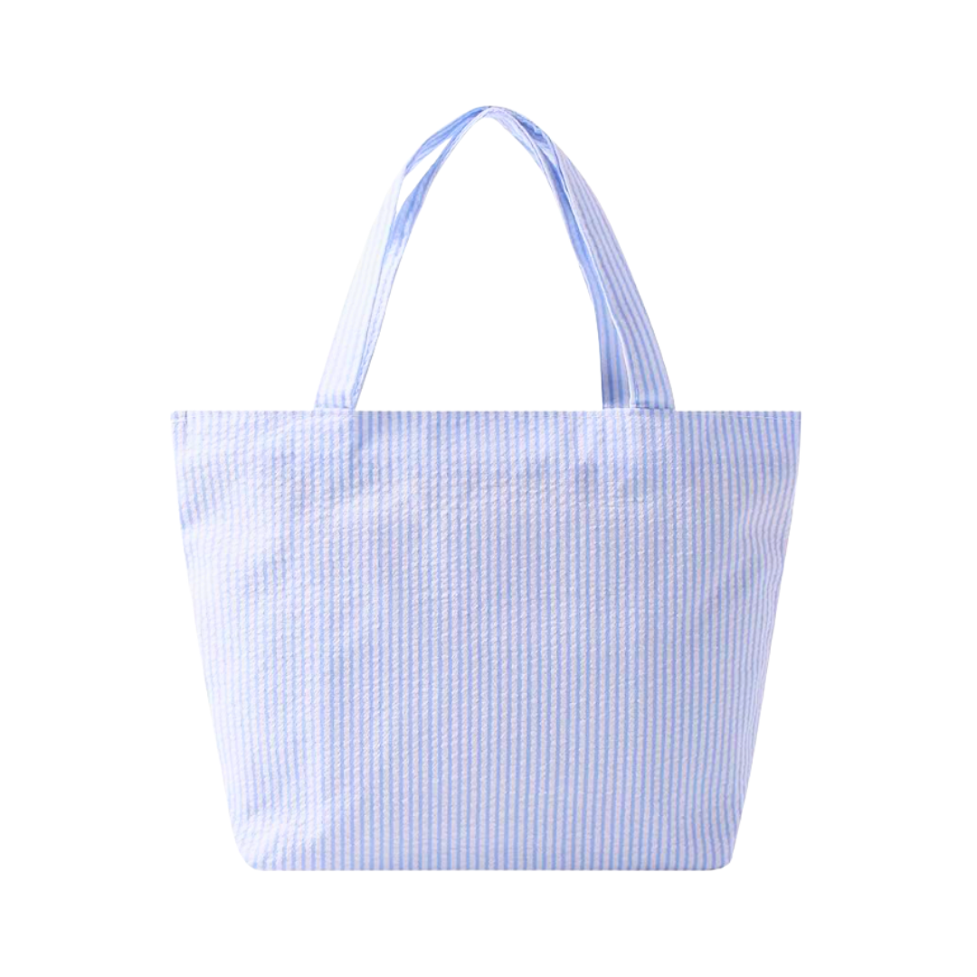 OZAOZ Striped Tote Bag