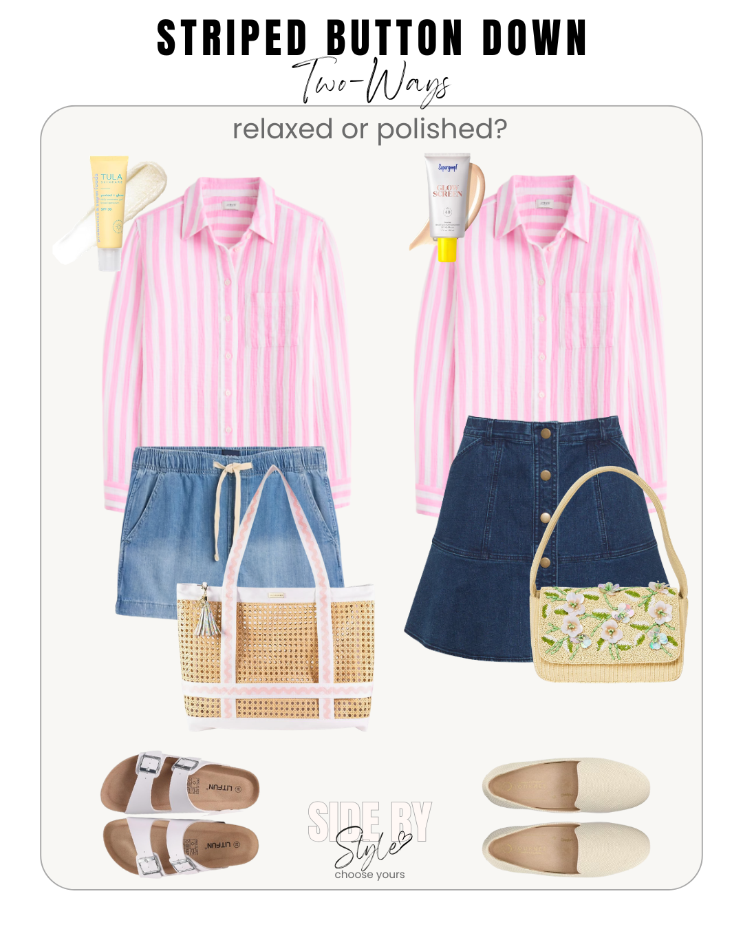 Striped Button Down - Relaxed or Polished
