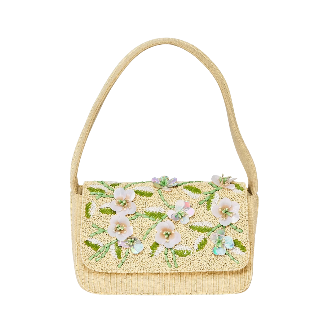 A New Day Beaded Shoulder Bag