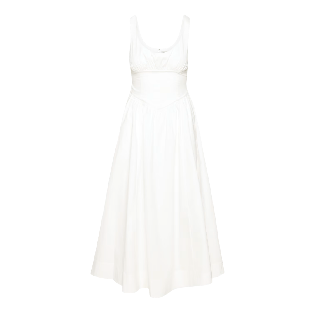 Aritzia Sleeveless White Dress
