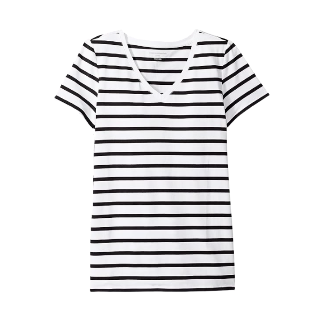 Amazon Basics Striped T-Shirt