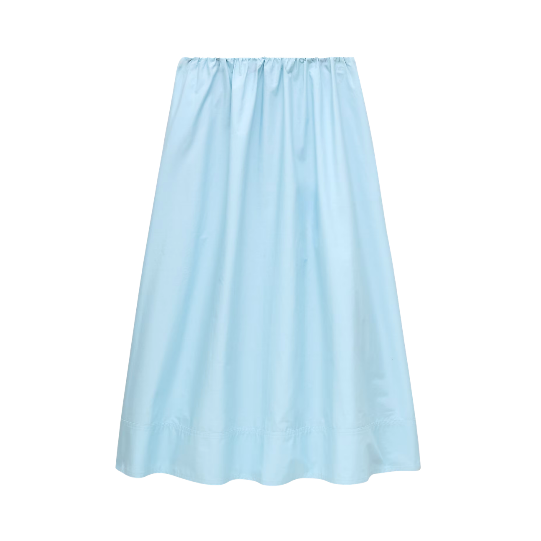 J.Crew Blue Midi Skirt