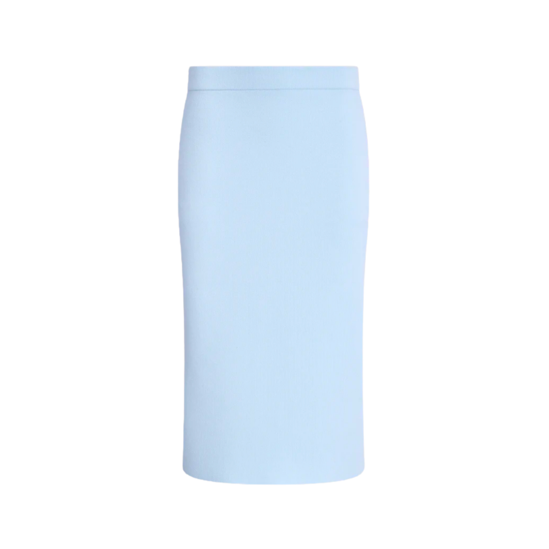 Donna Karan Light Blue Pencil Skirt