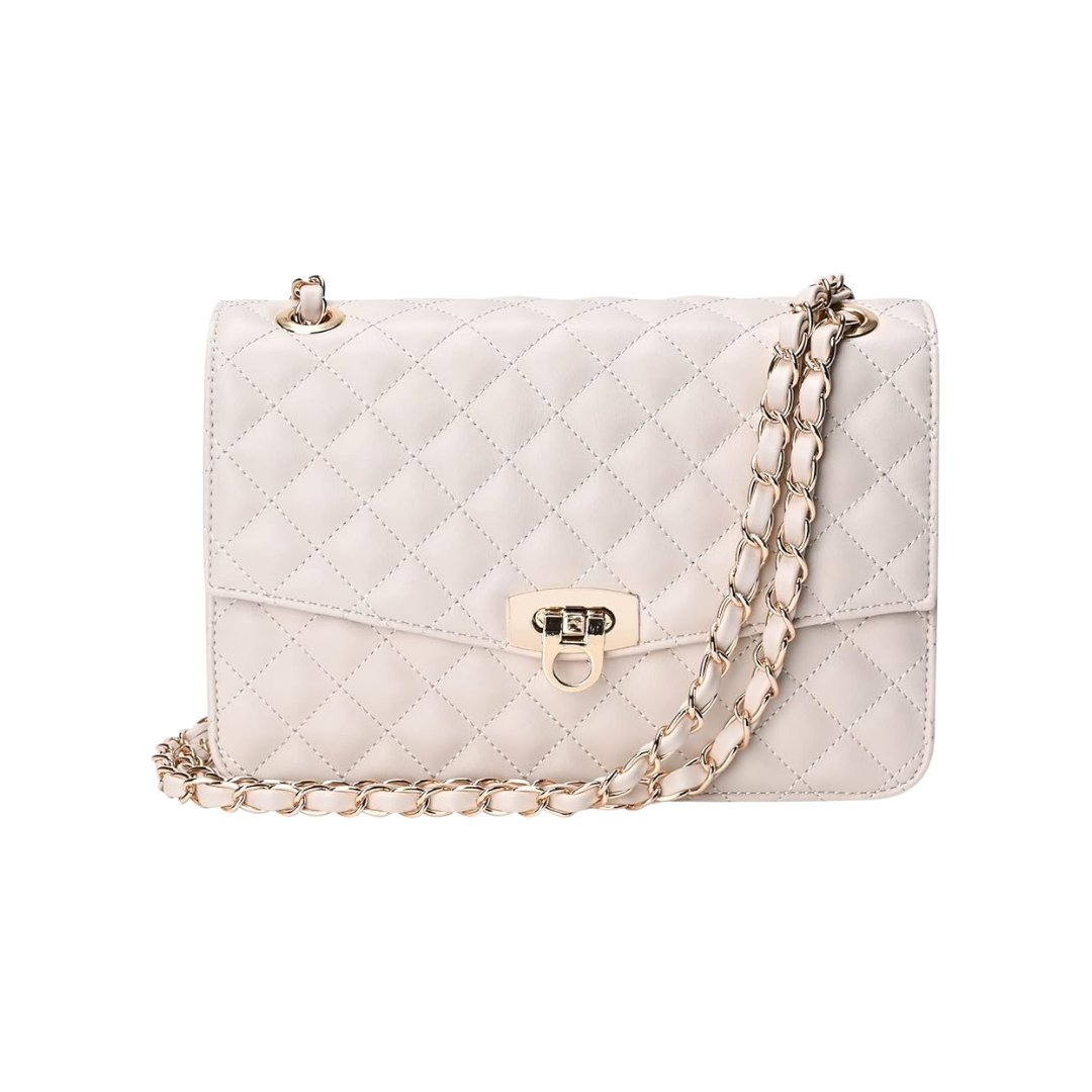 GM LIKKIE Faux Leather Quilted Crossbody