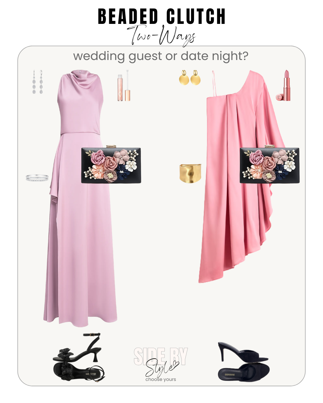 Beaded Clutch - Wedding Guest or Date Night