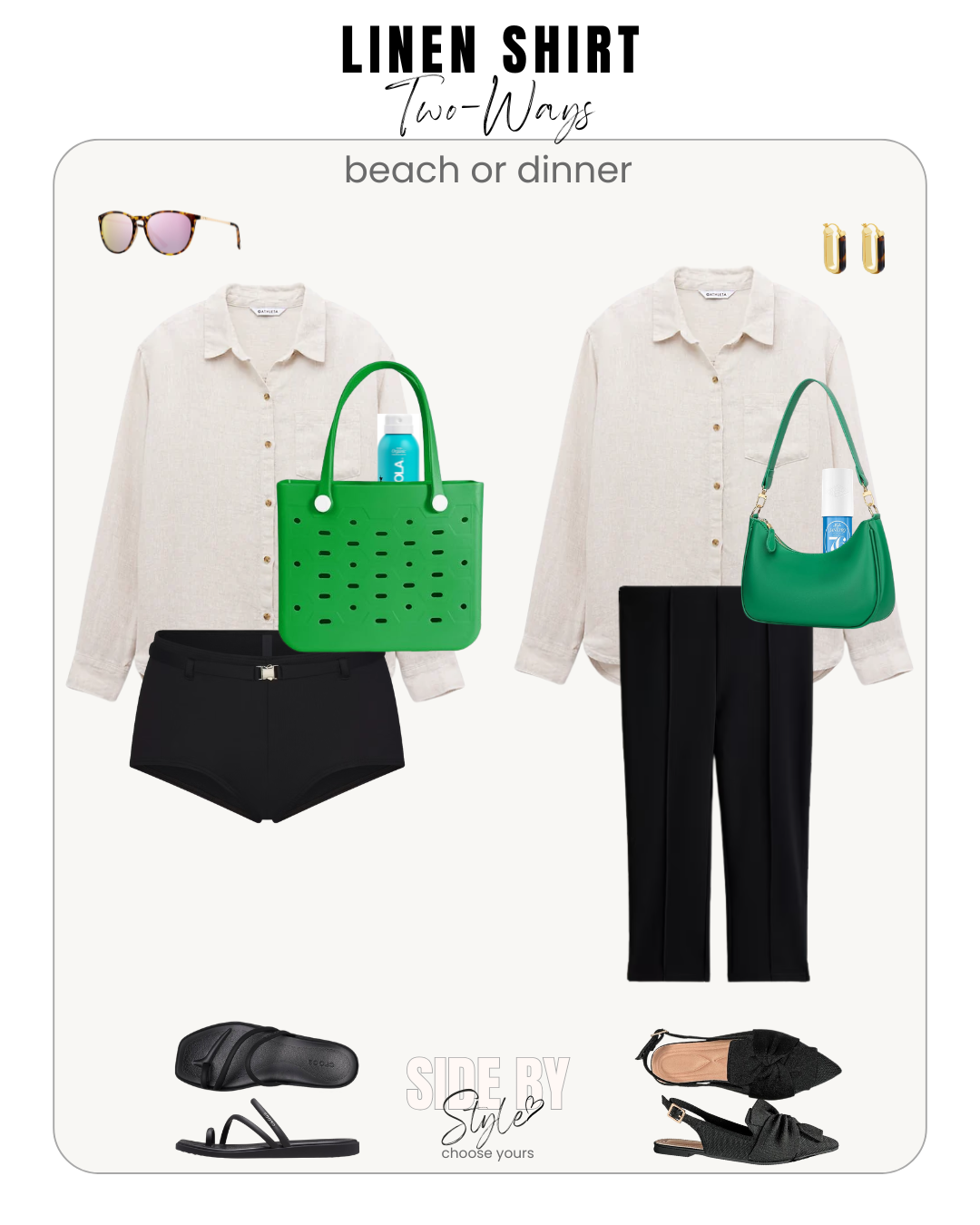 Linen Shirt - Beach or Dinner