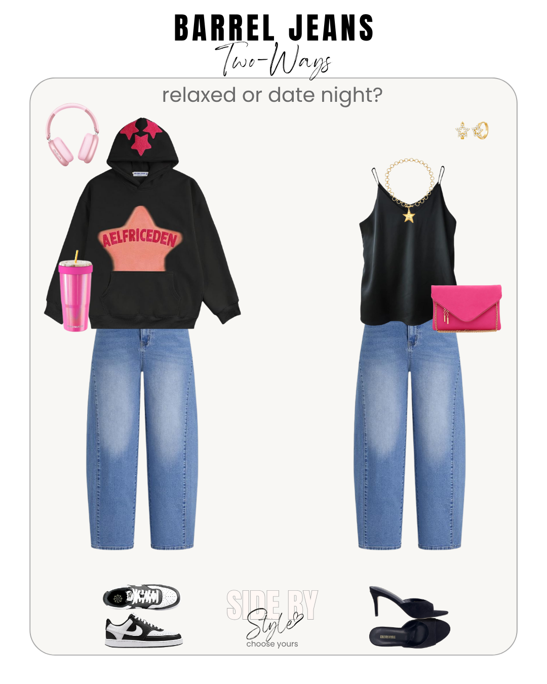 Barrel Jeans - Relaxed or Date Night