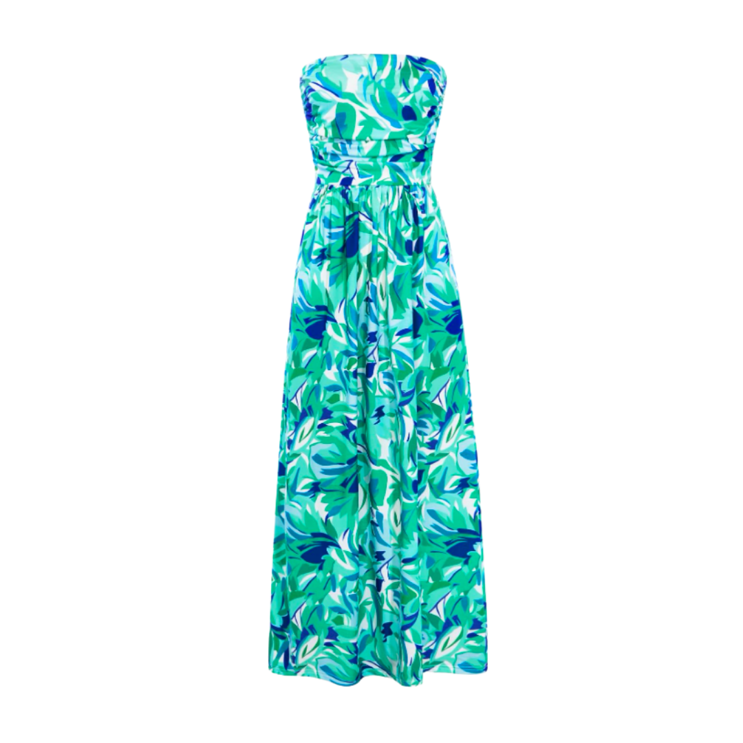 GRACE KARIN Topical Maxi Dress