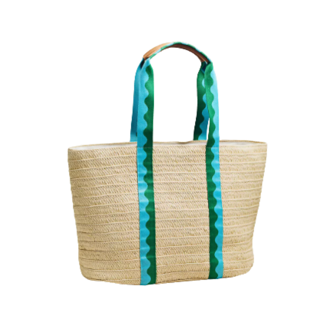 Anthropologie Woven Tote Bag
