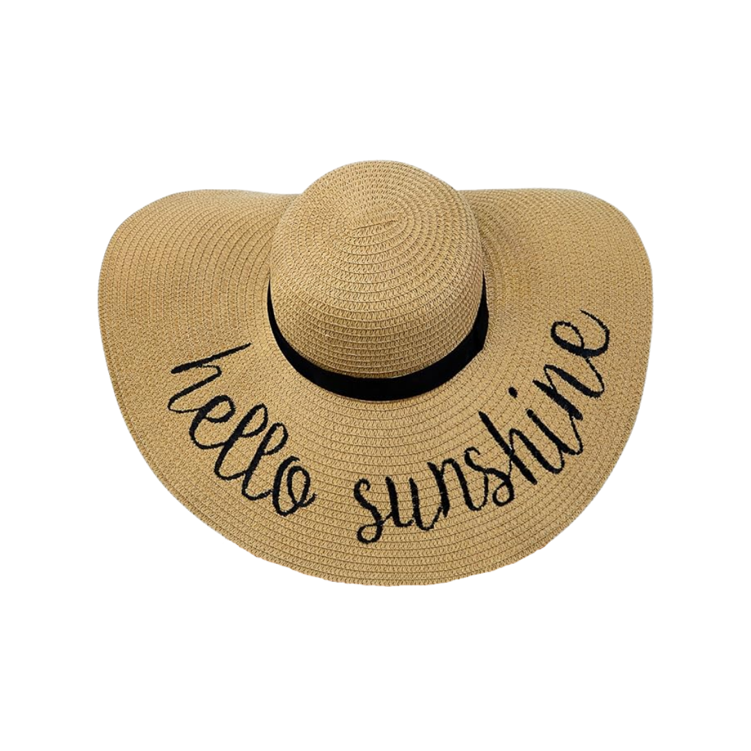 Senker Wide Brim Straw Hat