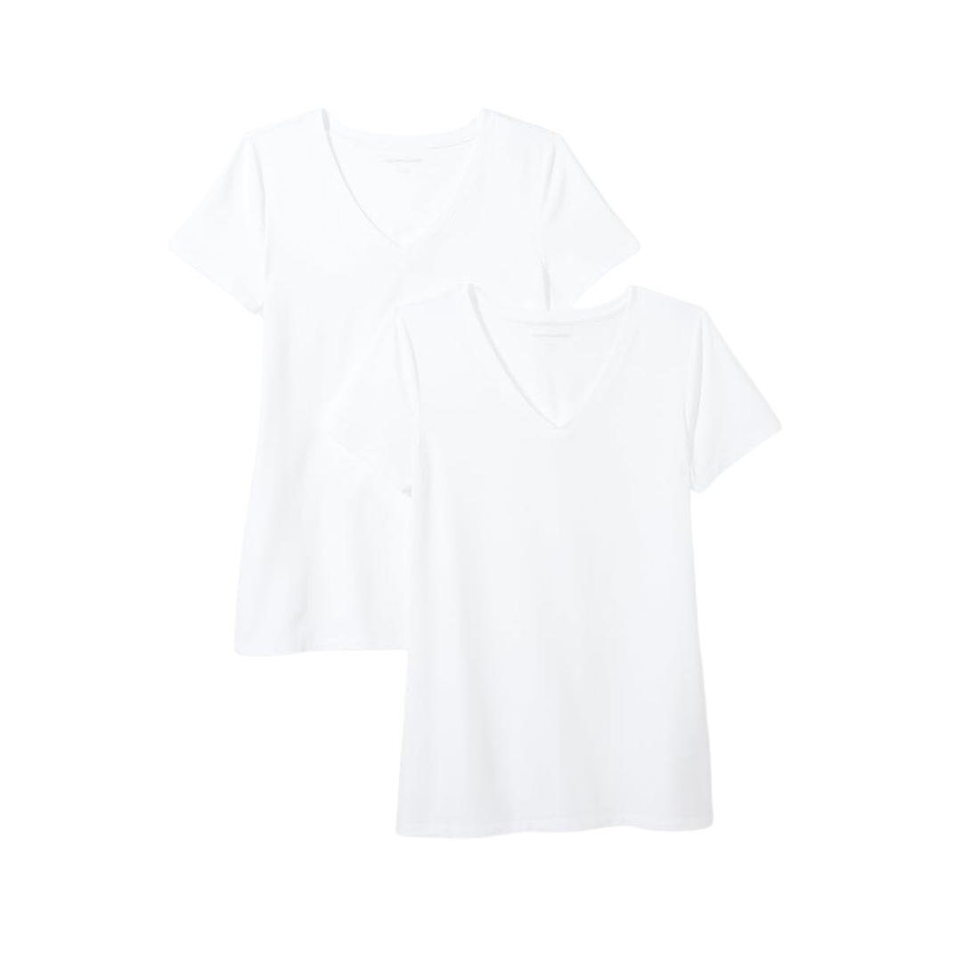 Amazon Essentials White Short Sleeve T-Shirt