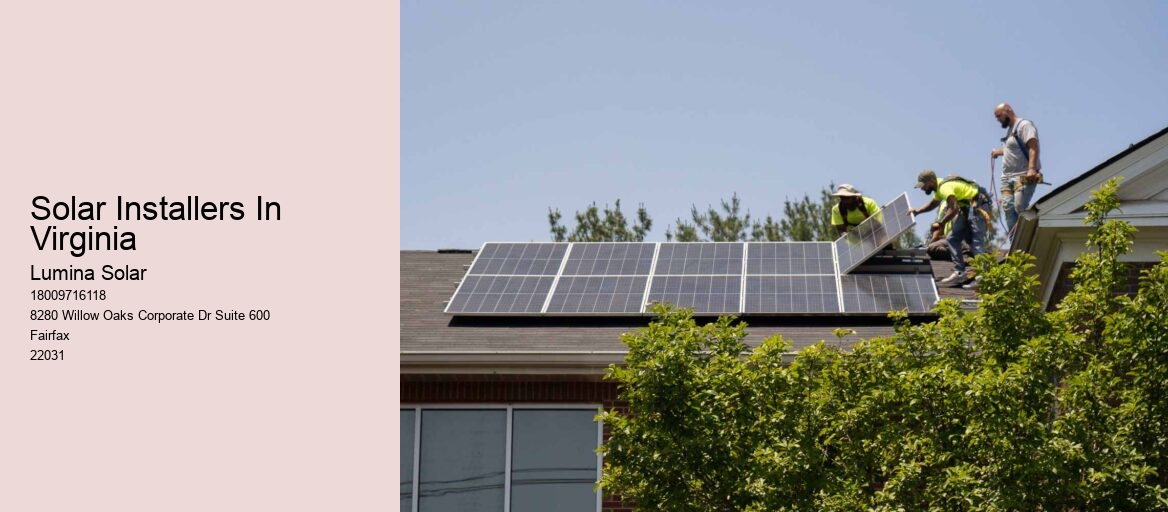 Solar Installers In Virginia