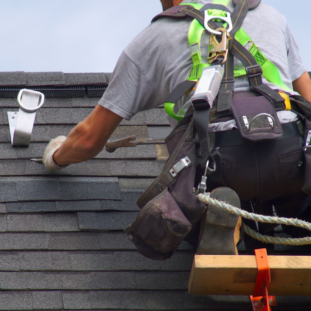 Can you install roof flashing during repairs?