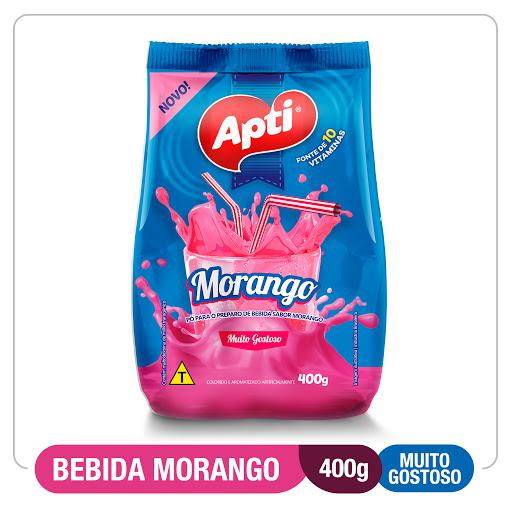 Supermercado Baia Azul Bebida Em Po Apti 400g Morango Refil