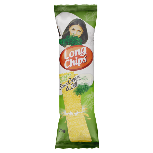 Brasão Avenida Salgadinho Sour Cream Long Chips 75g