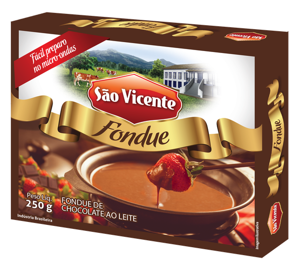 Mercado Bambina FONDUE DE CHOCOLATE AO LEITE SAO VICENTE 250G