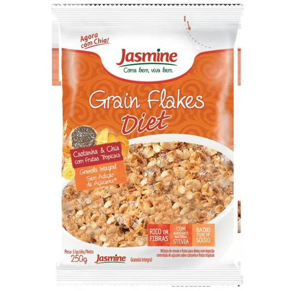 Padaria Bianchi Granola Jasmine Diet 250g Castanha/Chia/Frutas