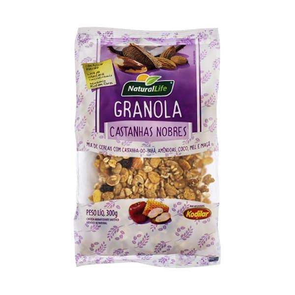 Supermercado Sede I GRANOLA NATURALLIFE CASTANHAS NOBRES 300G