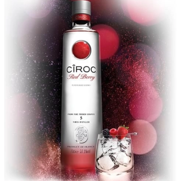 Green Fruit VODKA FRA CIROC GF 750ml RED BERRY