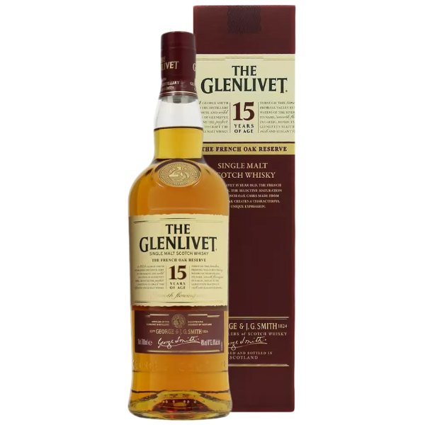 Green Fruit WHISKY ESC GLENLIVET 15 ANOS GF 750ml