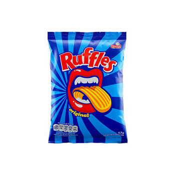 BATATA FRITA ONDULADA RUFFLES ELMA CHIPS ORIGINAL 35G