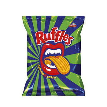 BATATA FRITA RUFFLES CEBOLA SALSA COM SAL 30G